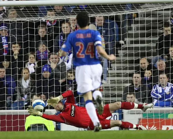 Allan McGregor's Spectacular Save: Rangers vs. Partick Thistle - Scottish Cup Tie Ends in 1-1 Stalemate