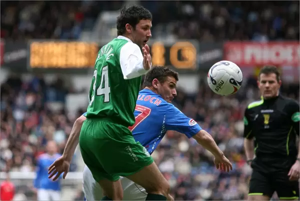Intense Rivalry: Lee McCulloch vs Martin Canning - Rangers vs Hibernian's Clydesdale Bank Premier League Clash at Ibrox (2-1)