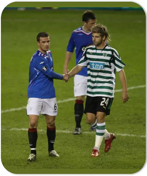 Ferguson vs. Veloso: A Battle of Midfield Giants - Rangers FC vs. Sporting Clube de Portugal Quarter-Final 1st Leg at Ibrox (0-0)