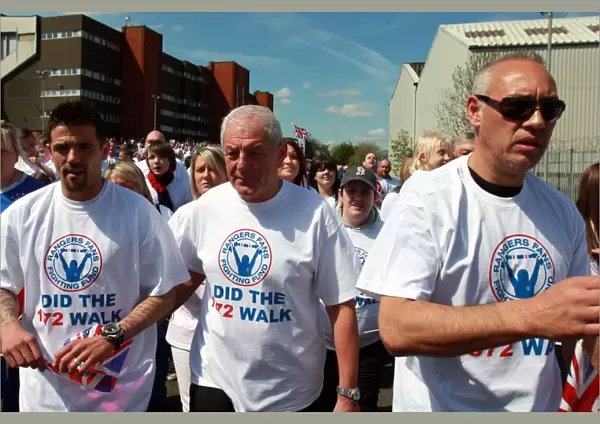 Sea of Supporters: The 1872 Walk at Ibrox Stadium - A Sea of Rangers FC Fans