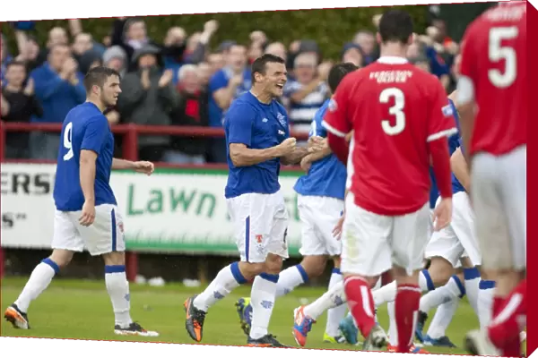 Rangers Lee McCulloch Scores Game-Winning Goal to Secure Ramsdens Cup Victory over Brechin City