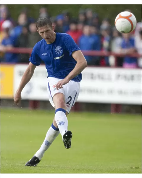Dorin Goian Scores the Game-Winning Goal for Rangers against Brechin City in Ramsden's Cup First Round (1-2)