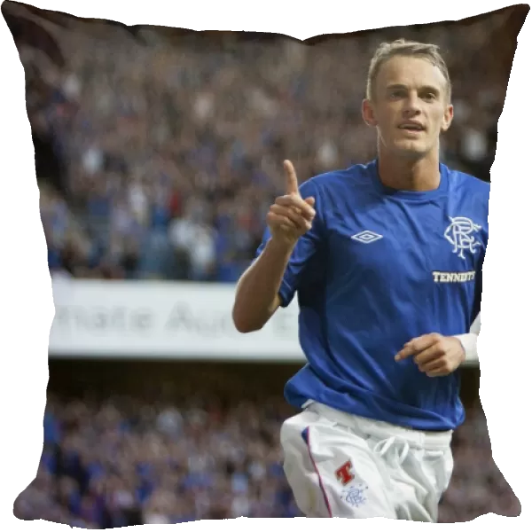 Dean Shiels's First Goal: Rangers 4-0 Scottish League Cup Victory over East Fife at Ibrox Stadium