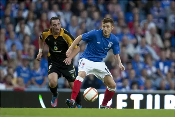 Rangers 4-0 Victory Over East Fife: A Clash of Stars - Lewis Macleod vs Gareth Wardlaw at Ibrox Stadium