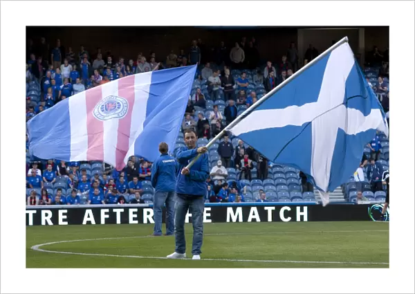 Rangers 4-0 East Fife: Flag-Bearing Warriors of Ibrox