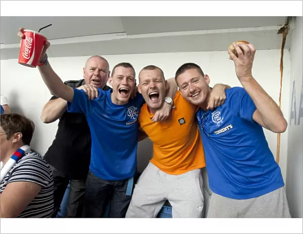 Rangers Glory: Fans Jubilant Reaction to 5-1 Victory over East Stirlingshire at Ibrox Stadium
