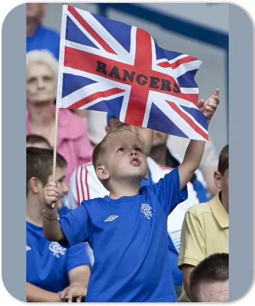 Young Rangers Fan's Thrill: Rangers 5-1 East Stirlingshire at Ibrox Stadium