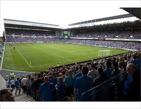 Rangers Football Club: A Sea of Passionate Fans Pack Ibrox Stadium for Thrilling 5-1 Victory