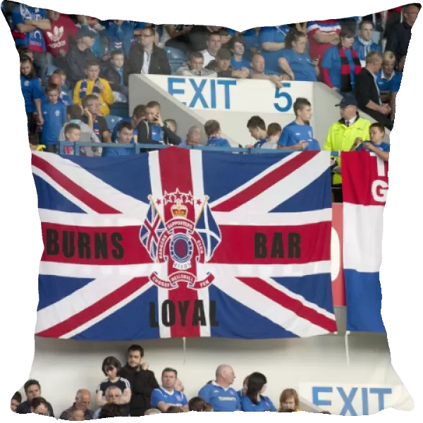 Rangers Football Club: Thrilling 5-1 Victory at Ibrox - Euphoric Fans Celebrate with Triumphant Banners