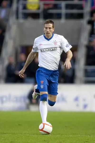 Rangers Kirk Broadfoot Scores the Game-Winning Goal in Ramsden Cup Second Round against Falkirk