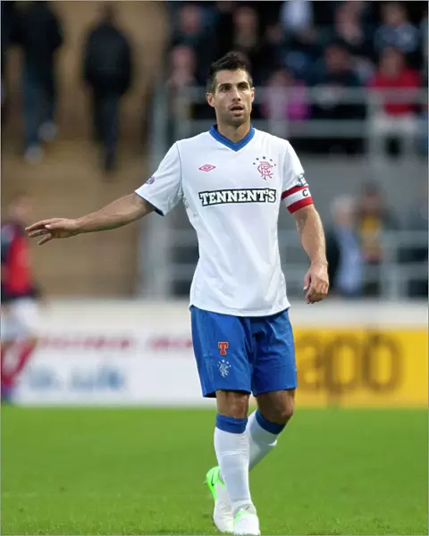 Carlos Bocanegra Scores the Game-Winning Goal for Rangers in Ramsden's Cup Second Round Against Falkirk (0-1)
