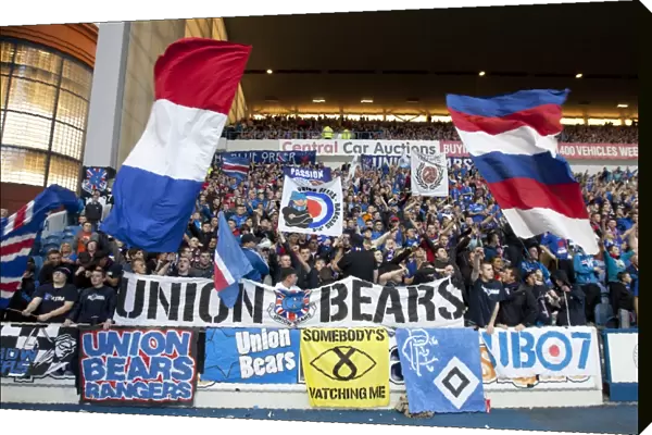 Rangers 3-0 Falkirk: Triumphant Blue Order Celebrations at Ibrox Stadium - Scottish League Cup Round Two