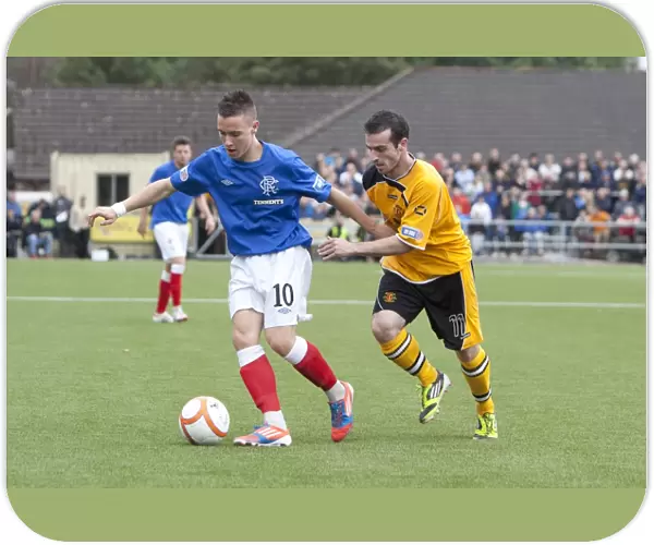 Barrie McKay vs. David Murray: A Scoreless Rivalry at Annan Athletic's Galabank Stadium - Rangers in Scottish Third Division Soccer