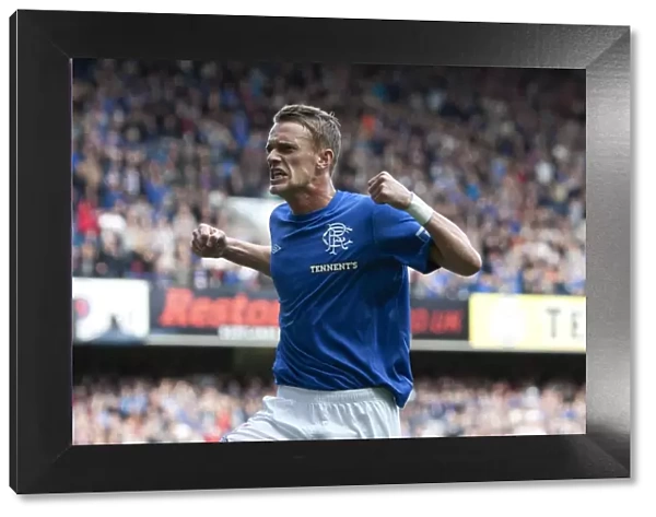 Rangers Dean Shiels: Exulting in a 4-1 Victory over Montrose at Ibrox Stadium