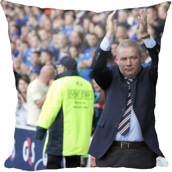 Rangers: Ally McCoist and Team Celebrate Glorious 4-1 Victory Over Montrose at Ibrox Stadium