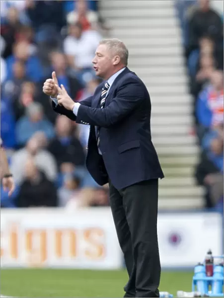 Ally McCoist Rallies Rangers to a 4-1 Victory over Montrose at Ibrox Stadium
