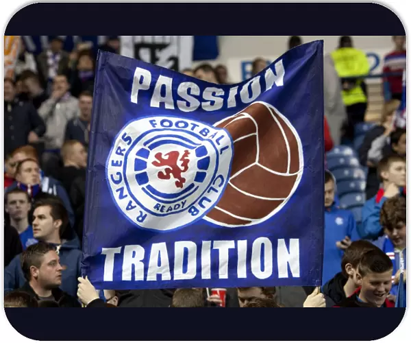 Rangers FC's Glory: 2-0 Victory Over Motherwell at Ibrox Stadium - Fans Triumphant Celebration