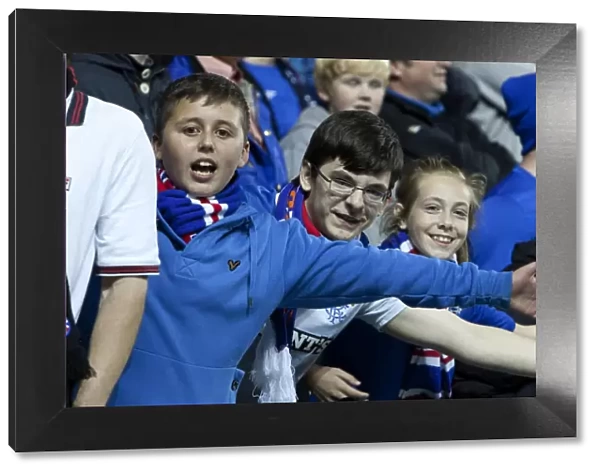 Ibrox Stadium Echoes with Rangers Pride: 2-0 Scottish League Cup Victory over Motherwell
