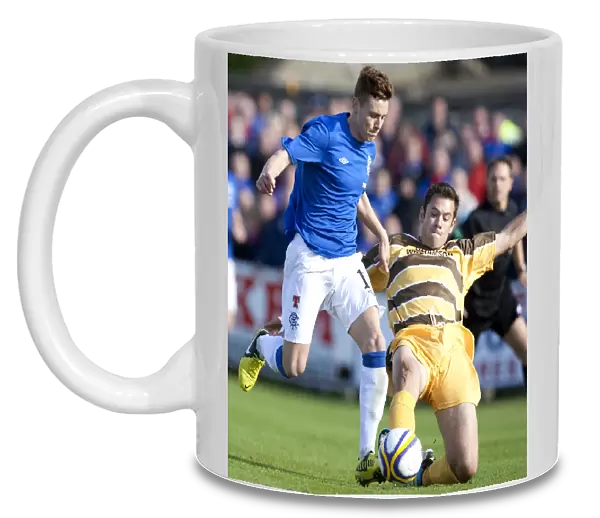 Rangers Lewis Macleod Scores the Game-Winning Goal Against Forres Mechanics in the Scottish Cup Second Round