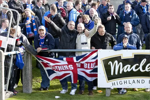 Rangers FC: Triumphant Fans Celebrate at Mosset Park After Scottish Cup Upset (1-0)
