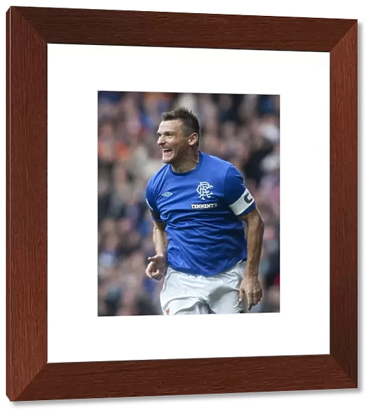 Rangers Lee McCulloch Scores Historic First Goal in Scottish Third Division: Rangers 2-0 Queens Park at Ibrox Stadium