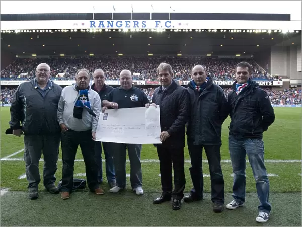 Rangers Football Club: United at Ibrox - Half Time Donations to the Fighting Fund (2-0 vs. Queens Park)
