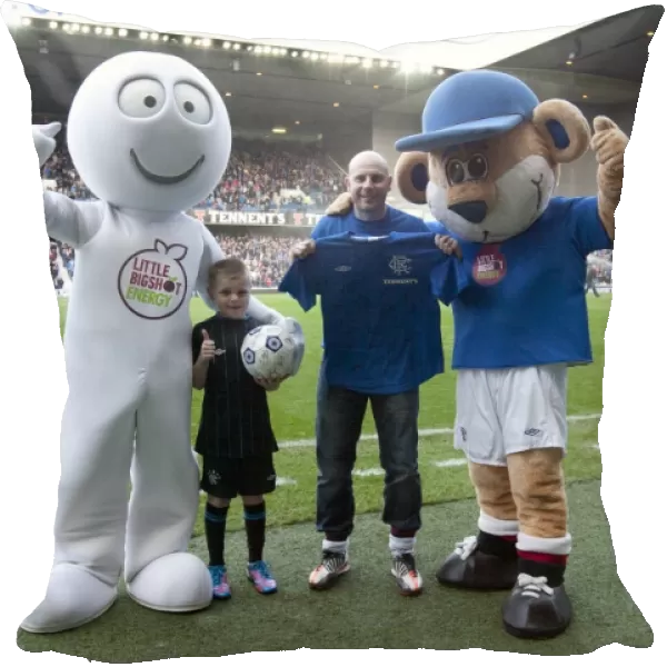 Rangers vs. Queens Park: Half Time Fun at Ibrox Stadium - Crossbar Challenge and Teddy Bear Contest (2-0)