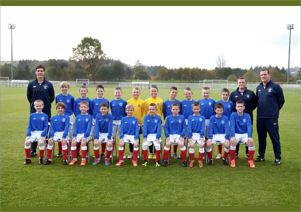 Soccer - Rangers U11s Team Picture - Murray Park
