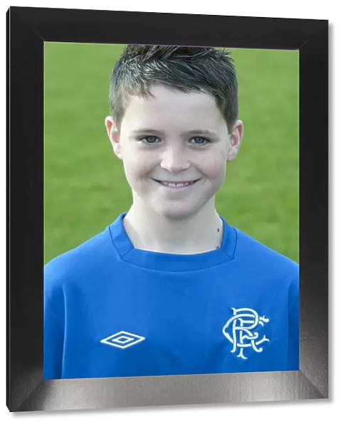 Focused Young Footballers at Murray Park: Rangers U11s and U14s