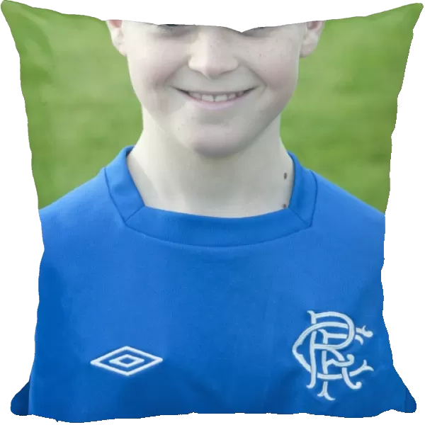 Focused Young Footballers at Murray Park: Rangers U11s and U14s
