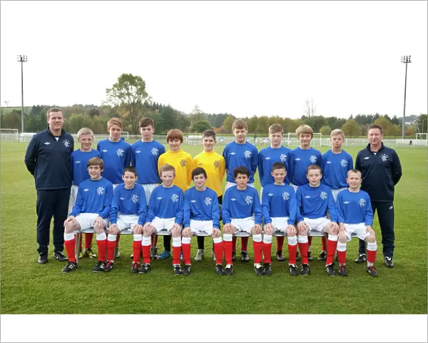 Soccer - Rangers U13s Team Picture - Murray Park