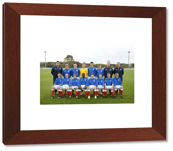 Soccer - Rangers U14s Team Picture - Murray Park
