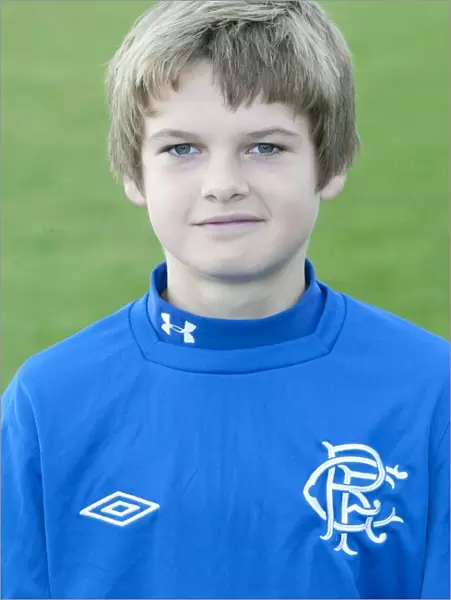 Rangers Youths: Euan McMillan and Focused U14 Team at Murray Park