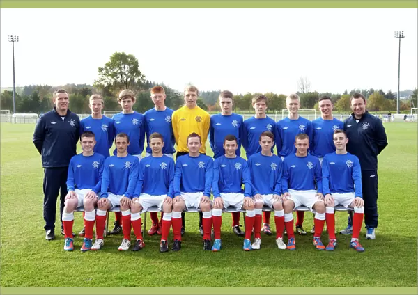 Soccer - Rangers U15s Team Picture - Murray Park