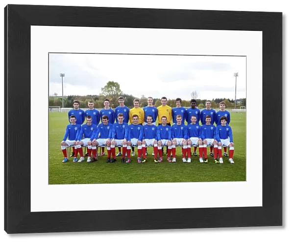 Soccer - Rangers U16  /  17s Team Picture - Murray Park