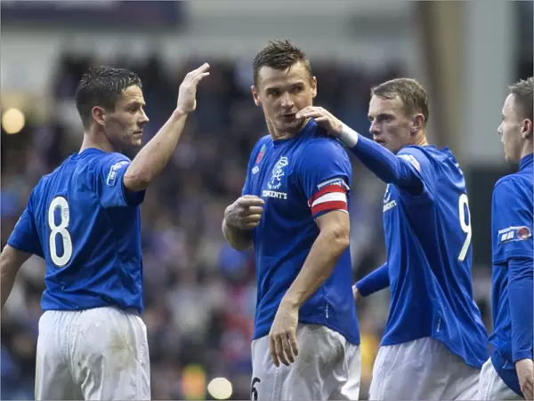Rangers Lee McCulloch Scores the Stunner: 2-0 vs. Peterhead, Irn-Bru Scottish Third Division, Ibrox Stadium