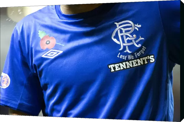 Rangers Football Club: Poppy Tribute - Rangers 2-0 Peterhead in Scottish Third Division