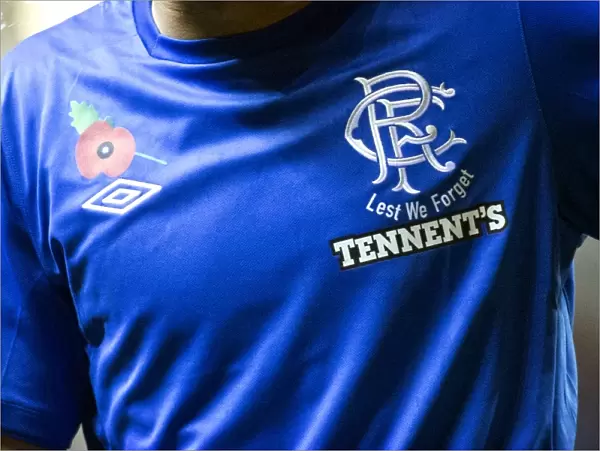 Rangers Football Club: Poppy Tribute - Rangers 2-0 Peterhead in Scottish Third Division