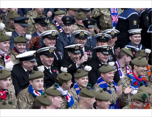 400 Military Personnel Honored: Rangers Football Club Pays Tribute with 2-0 Win on Remembrance Day