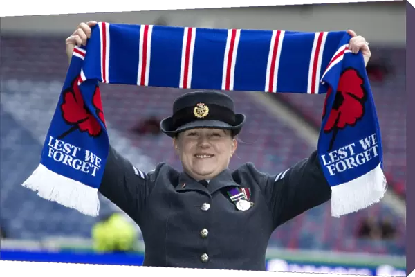 Rangers Football Club: Honoring Heroes - A 2-0 Remembrance Day Tribute to Servicewomen at Ibrox Stadium vs. Peterhead