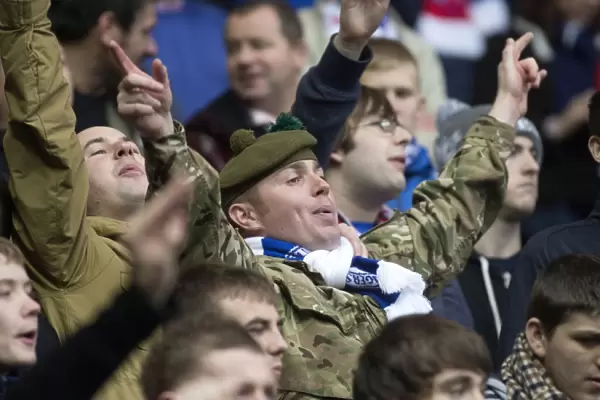 Ecstatic Rangers Fans Celebrate 2-0 Victory at Ibrox