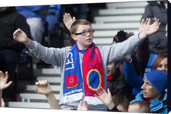 Rangers FC: Euphoric Fans Celebrate 2-0 Victory Over Peterhead at Ibrox