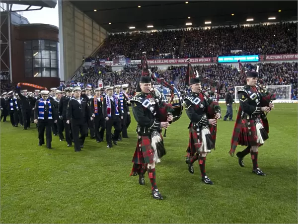 Rangers Football Club: Honoring 400 Military Servicemen at Remembrance Day Tribute - Ibrox Stadium