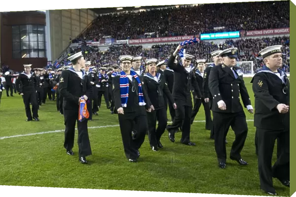 400 Military Personnel Honour Rangers Football Club at Ibrox Stadium - Remembrance Day Tribute (Rangers 2-0 Peterhead)