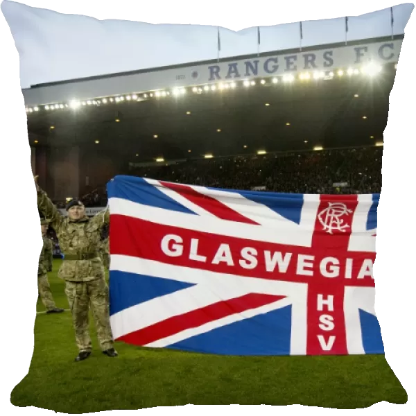 400 Military Personnel Honor Rangers Remembrance Day: Ibrox Stadium's Tribute Ceremony Amidst a 2-0 Victory
