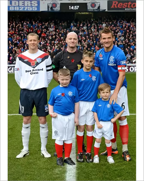 The Rangers Football Club Host and Pay Tribute to her Majestys Armed Forces