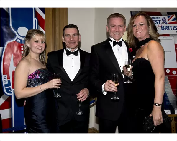 Glamorous Night for Rangers Football Club at the Best of British Charity Ball, Hilton Glasgow