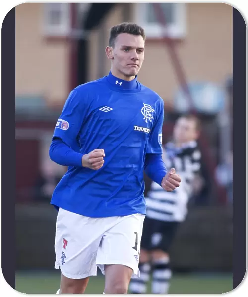 Rangers Kal Naismith Rejoices in His Goal: A Dominant 6-2 Win Over East Stirlingshire at Ochilview Park