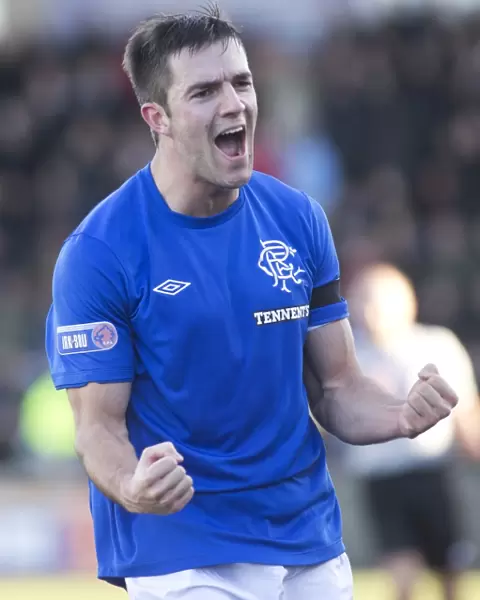 Andy Little's Euphoric Moment: Rangers 6-2 Victory Over East Stirlingshire (Scottish Third Division, Ochilview Park)