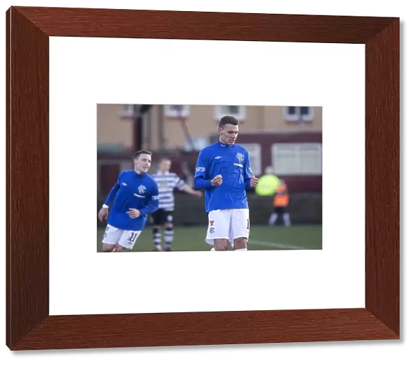 Rangers Kal Naismith: Jubilant Goal Scorer in Rangers 6-2 Victory over East Stirlingshire at Ochilview Park